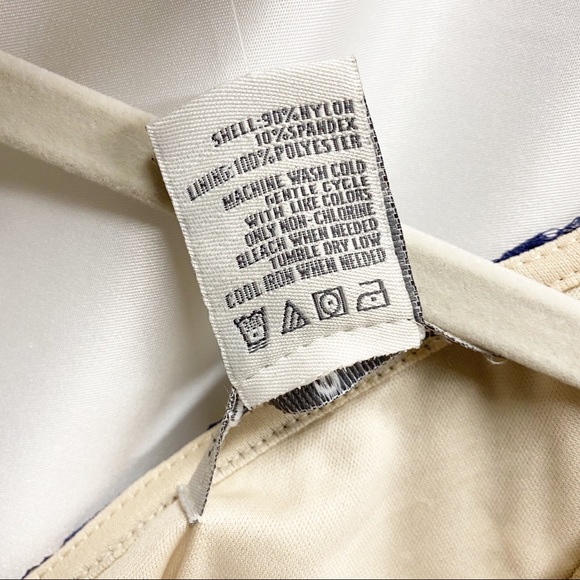 American Rag Navy Blue Lace Sleeveless Dress - Picture 8 of 8